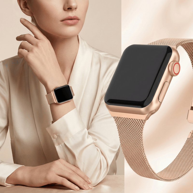 Mesh Coil Strip - สาย Milanese Loop สำหรับ Apple Watch