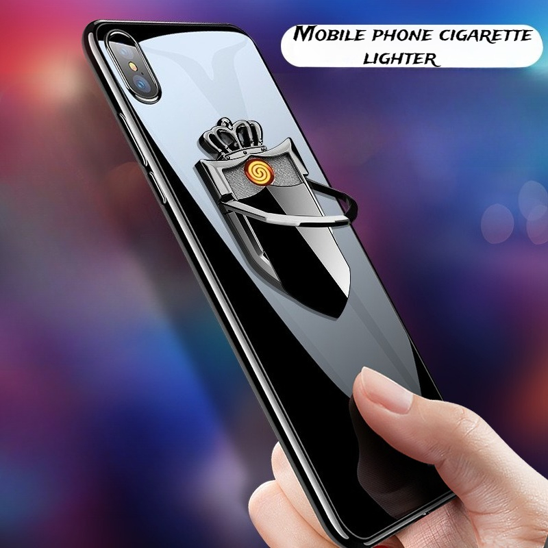 Vape Ring - 2025 Multi-Functionalโทรศัพท์มือถือแหวนหัวเข็มขัดไฟแช็กชาร์จUSBวงเล็บรถCreativeอิเล็กทรอนิกส์ไฟแช็กWindproof
