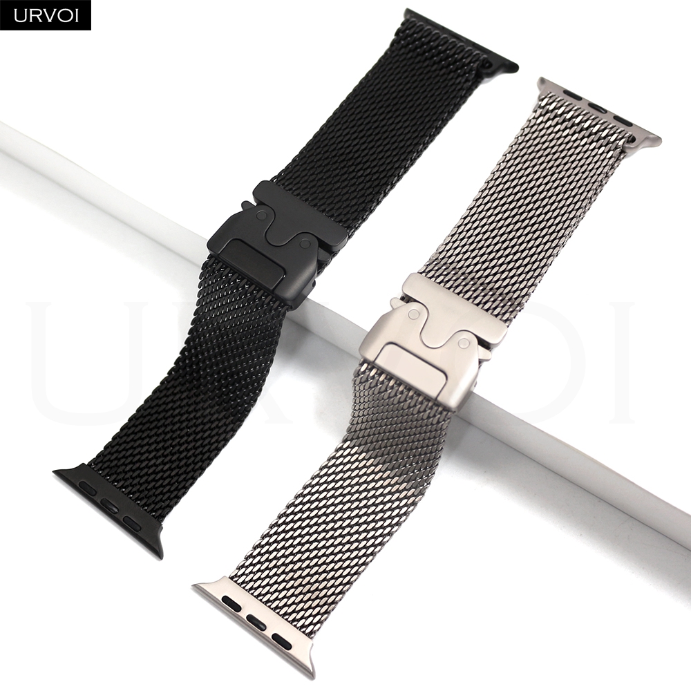สายนาฬิกา URVOI ไทเทเนียม Mila - Mesh Coil Strip บทวิจารณ์และราคา