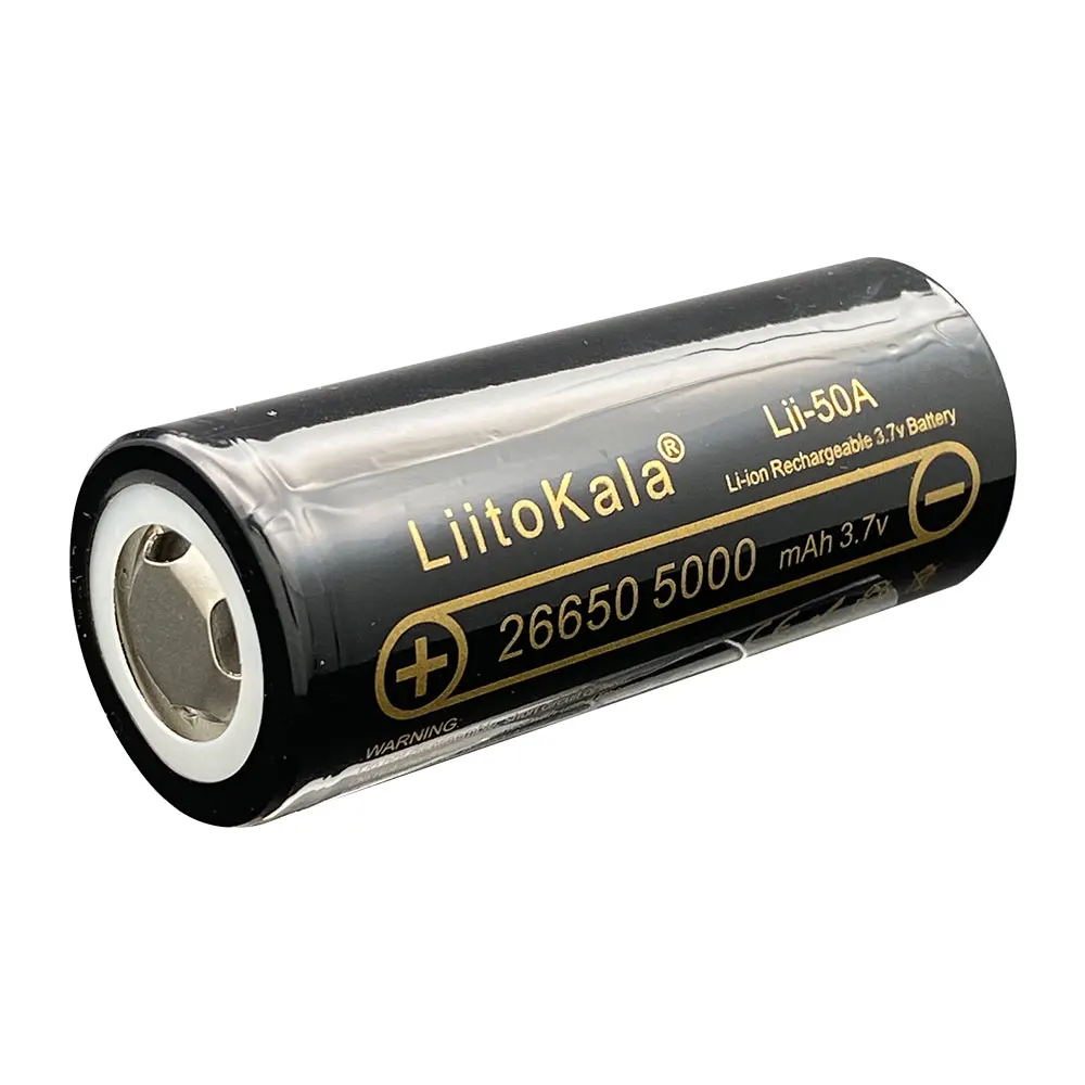 1-10PCS LiitoKala Lii-50A 2665 - Vape Battery 18650 บทวิจารณ์และราคา