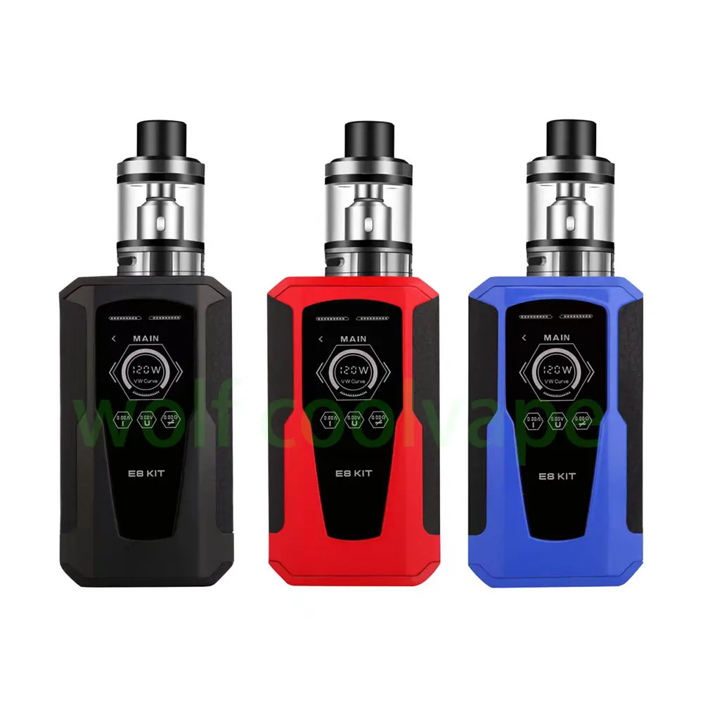120W Vaporizer Vape Mod Kit โด - Vape Battery 18650 บทวิจารณ์และราคา