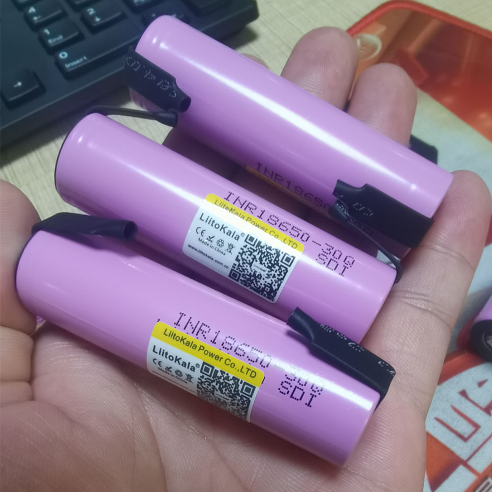 แบตเตอรี่ LiitoKala 3.7V 3000m - Vape Battery 18650 บทวิจารณ์และราคา