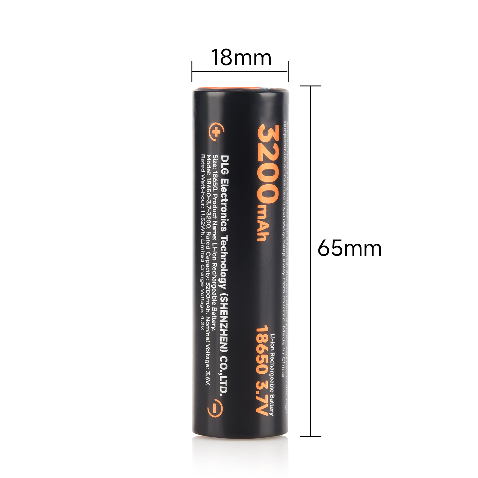 แบตเตอรี่แบบชาร์จได้ DLGPOWER  - Vape Battery 18650 บทวิจารณ์และราคา