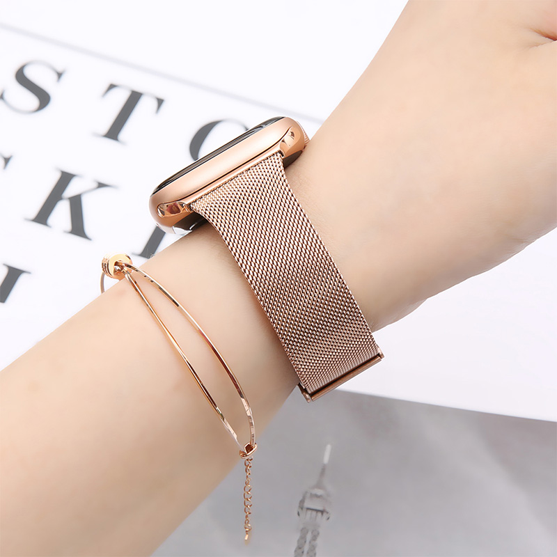 สาย Milanese Loop สำหรับ Apple - Mesh Coil Strip บทวิจารณ์และราคา