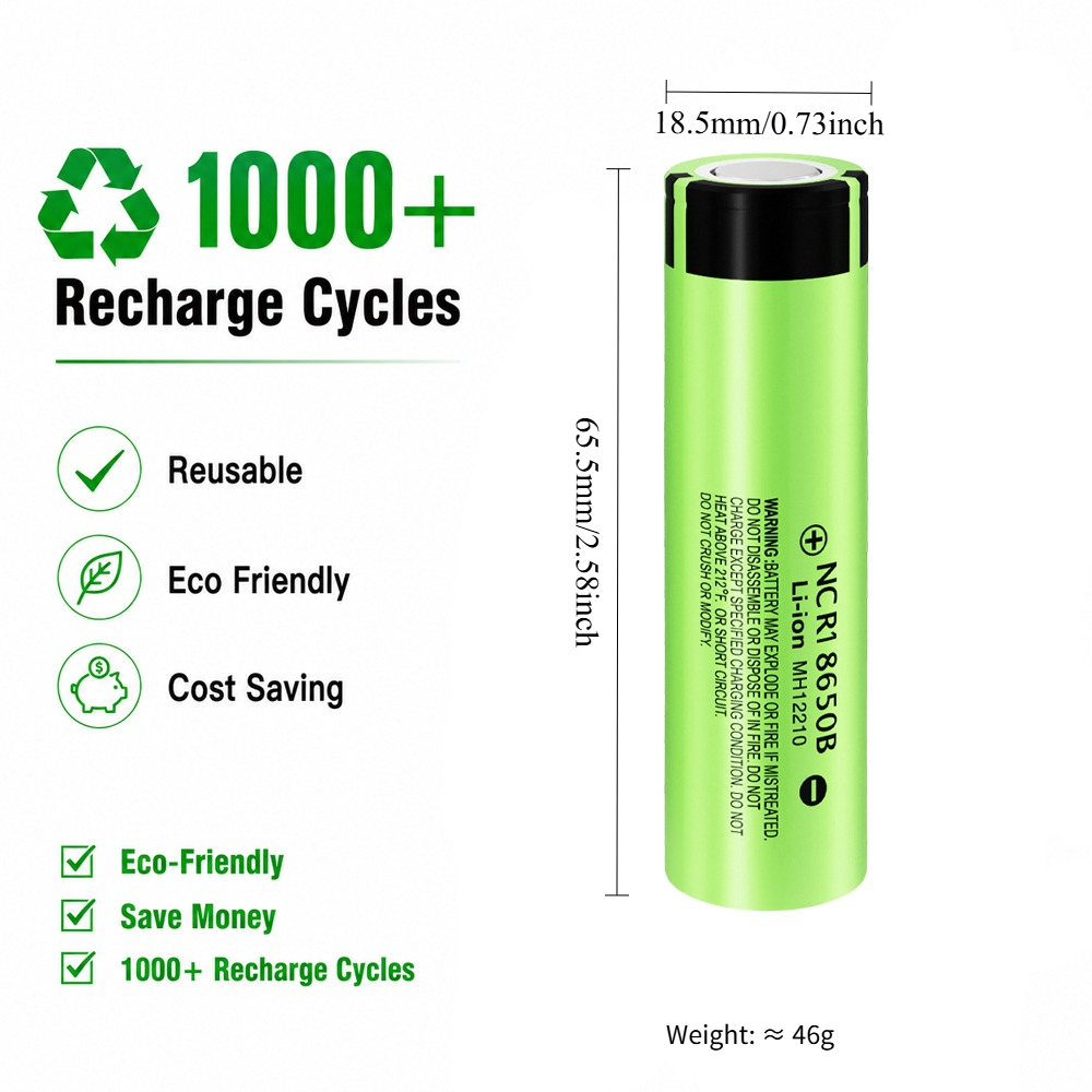 แบตเตอรี่ลิเธียมไอออนแบบชาร์จไ - Vape Battery 18650 บทวิจารณ์และราคา