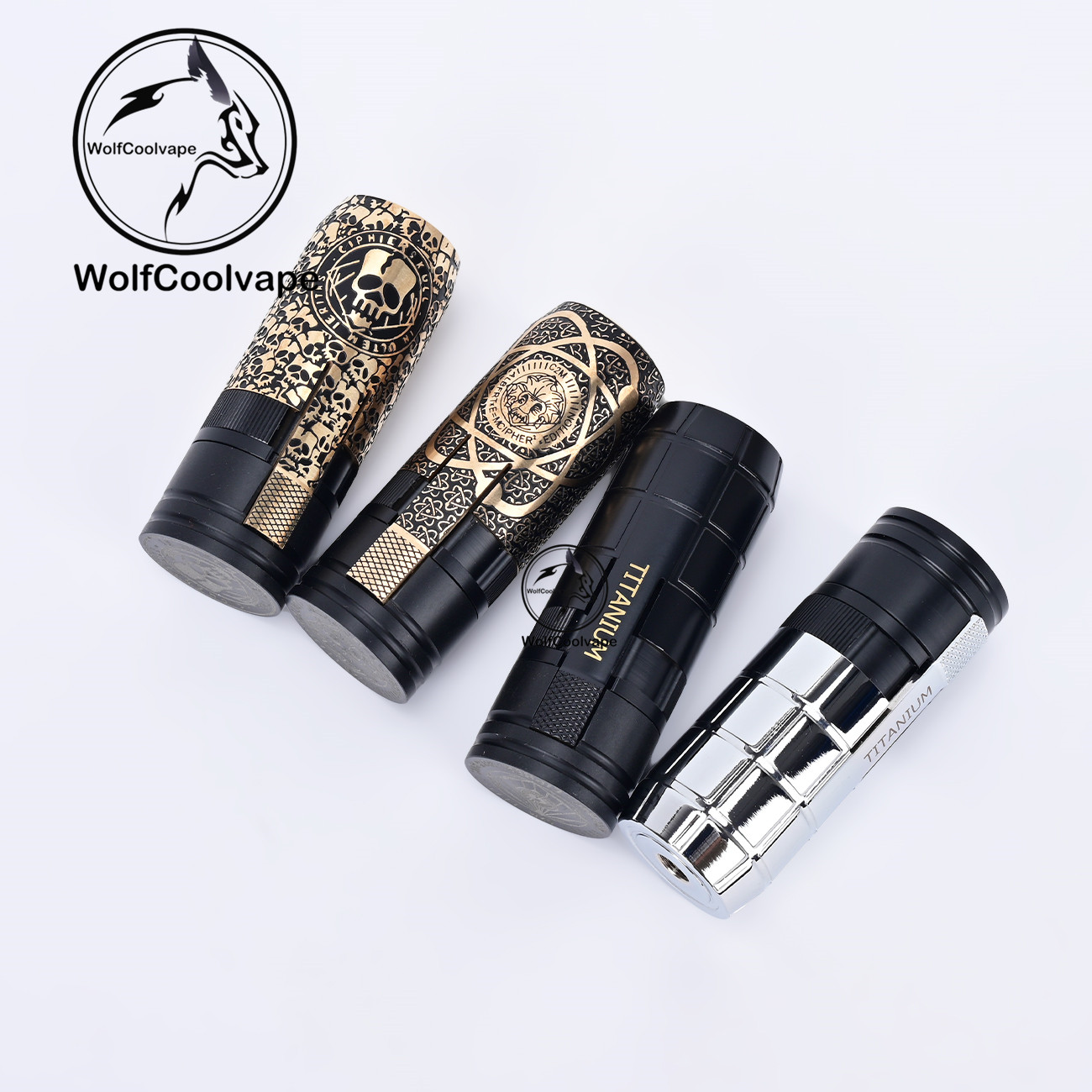 Wolfcoolvape MK2 พิเศษ Mod วัส - Vape Battery 18650 บทวิจารณ์และราคา