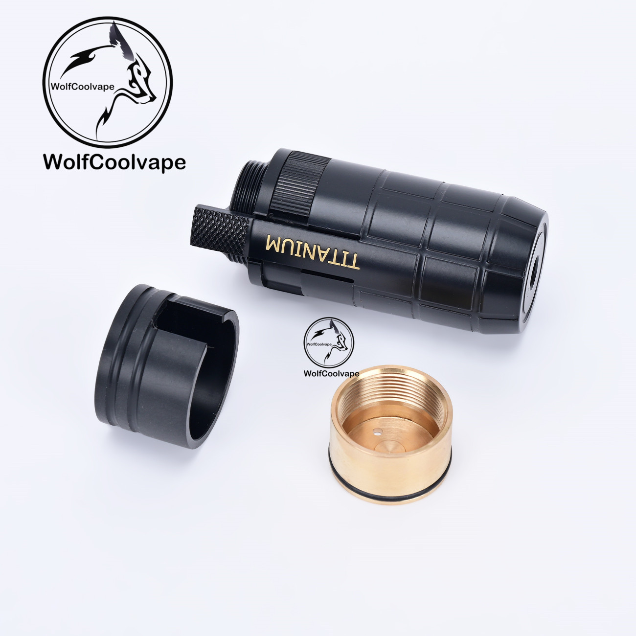Wolfcoolvape MK2 พิเศษ Mod วัส - Vape Battery 18650 บทวิจารณ์และราคา