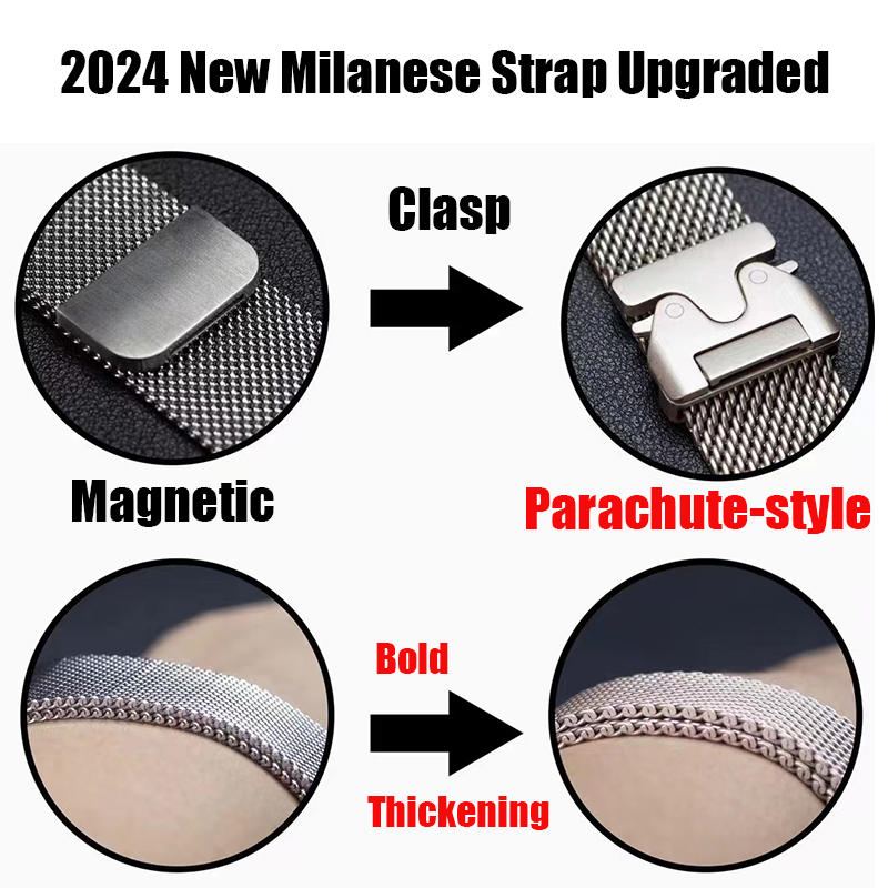 สาย Milanese สําหรับ Apple Wat - Mesh Coil Strip บทวิจารณ์และราคา